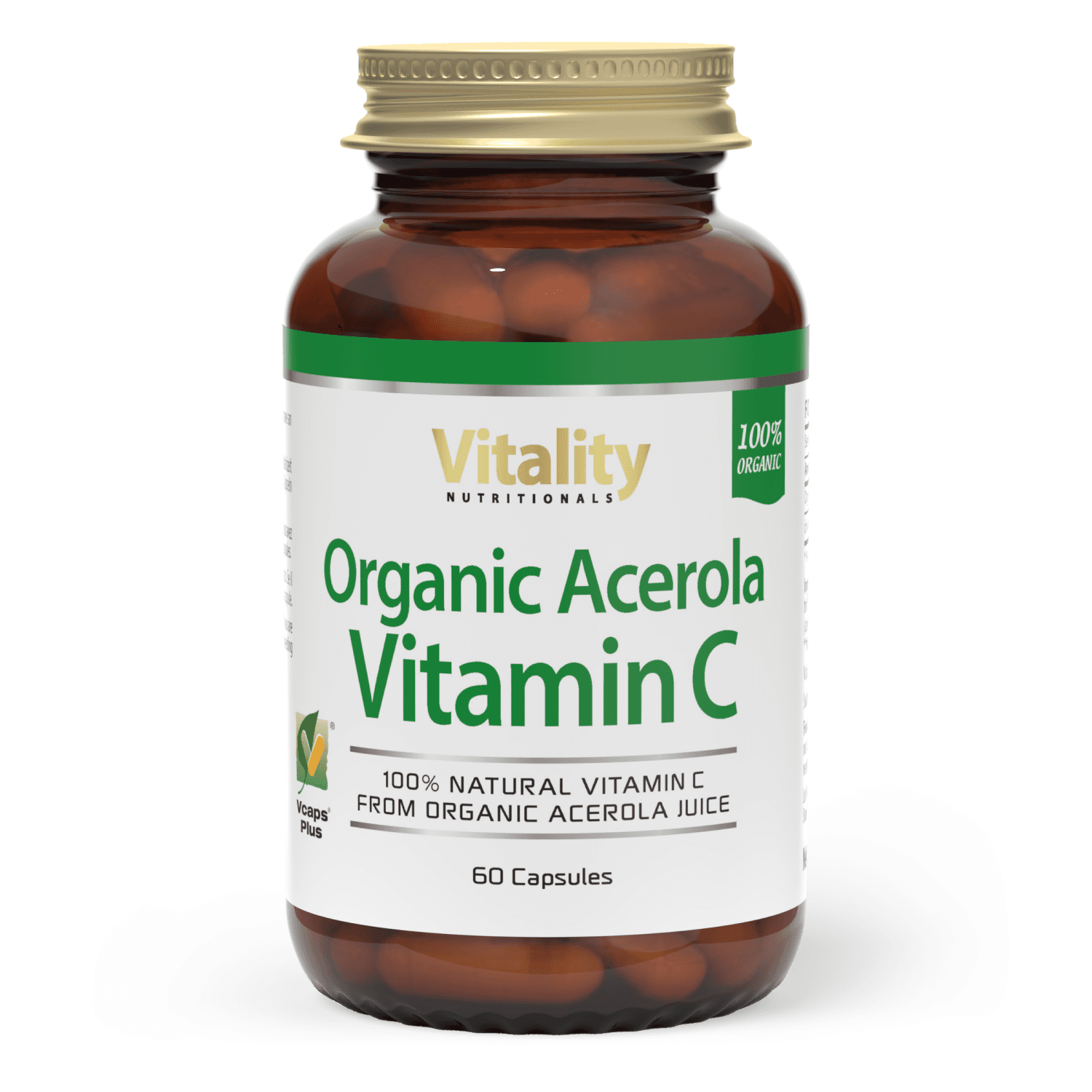 Acerola Vitamin C Bio - 60 Capsules - quantity-1