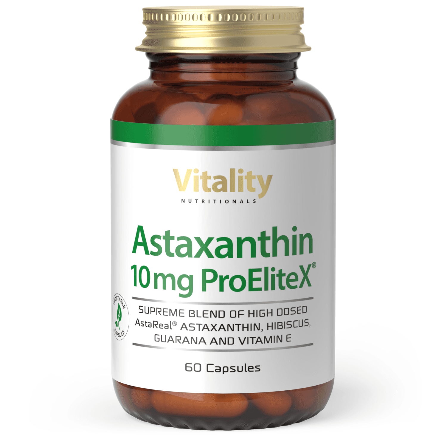 Astaxanthin 10mg ProEliteX - 60 Capsules - quantity-1
