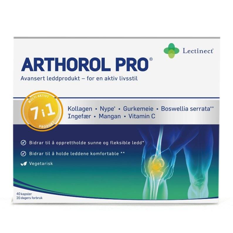 Arthorol Pro - 40 kapsler - quantity-1
