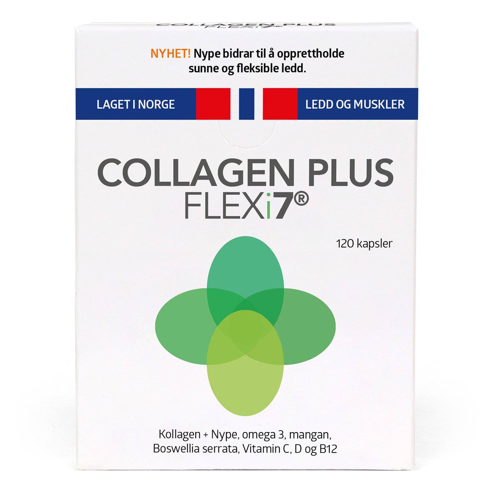 Collagen Plus Flexi7 - 120 kapsler - quantity-1