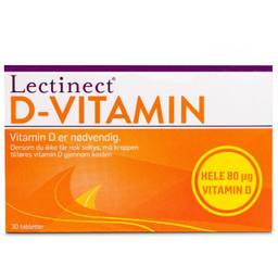Lectinect D-Vitamin 80 µg (3200 IU)